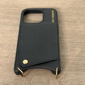 Bandolier Black Case with Gold Details